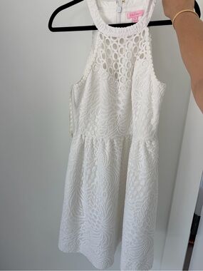 Lilly Pulitzer White Lace Mini Dress